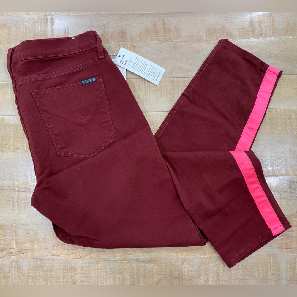 HUDSON LOU LOUS TUXEDO KRISTA JEAN PANTS 30 NWT - Picture 4 of 14